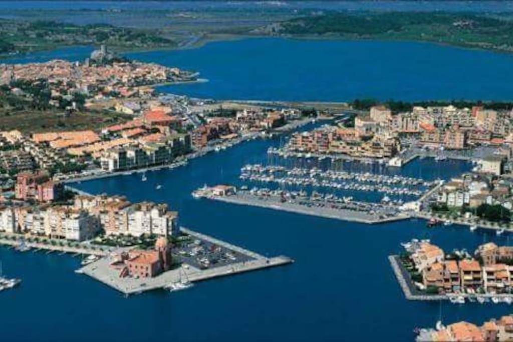 Location Appartement à Gruissan Méditérranée Esterno foto